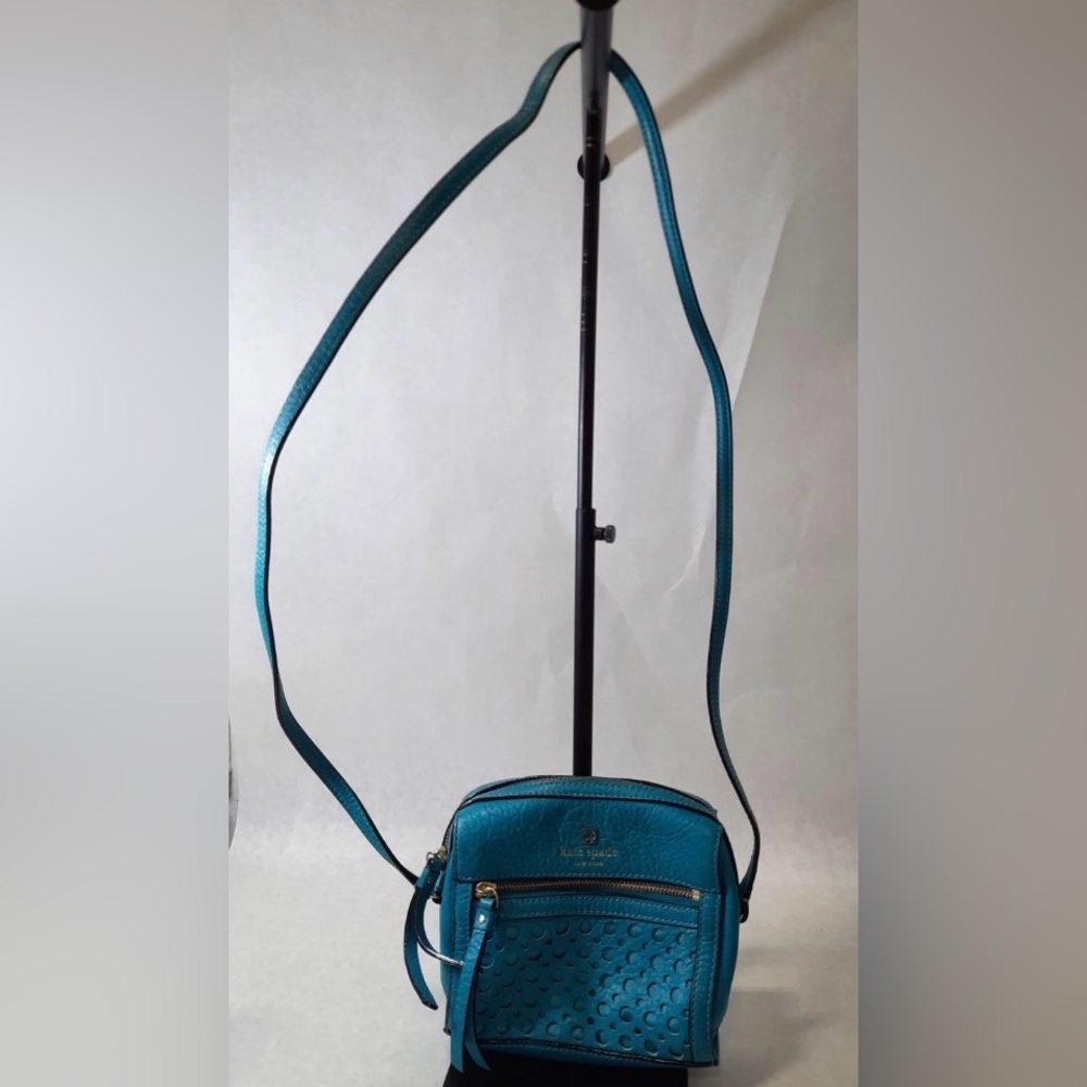 Kate Spade Teal Crossbody Bag, Excellent condition - Picture 3 of 10